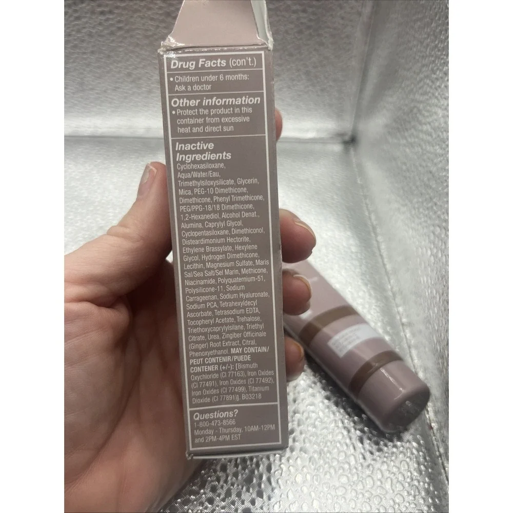 Revlon Illuminance Tinted‎ Serum, Triple Hyaluronic Acid, SPF 15, 601 Nutmeg